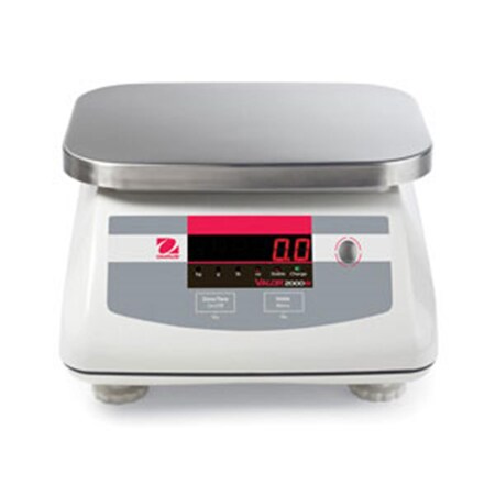 Ohaus V22XWE3T Valor 2000 Rapid-Response Food Scale - 6 lbs Ohaus-V22XWE3T